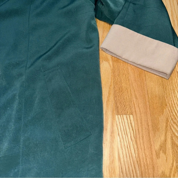 Braemar Jeremy Scott Petites Vintage Oversized Button Up Jacket Coat with Hood - Picture 6 of 6